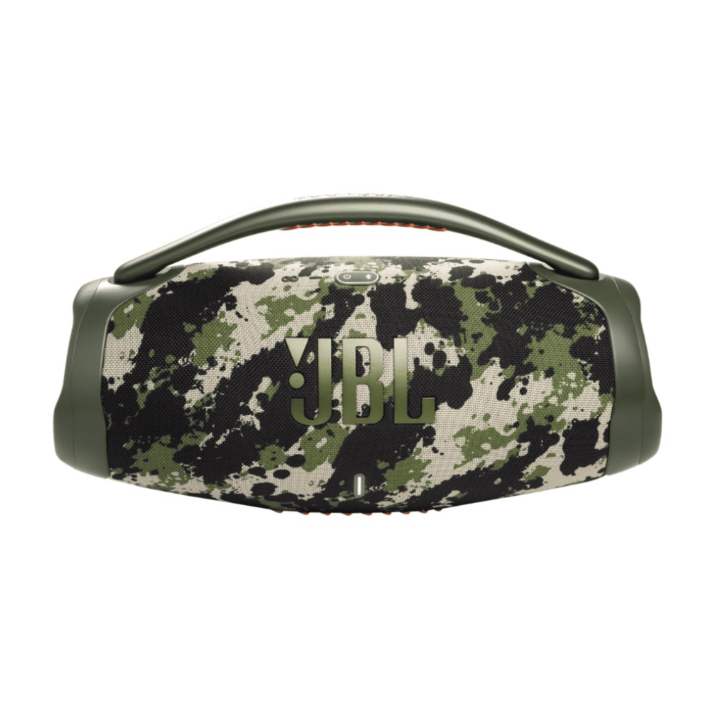 Parlante JBL Boombox 3 Bluetooth con IP67 y sonido potente - CAMO