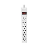 SUPRESOR DE PICO PS-001W DE 6 TOMAS FORZA BLANCO 220V