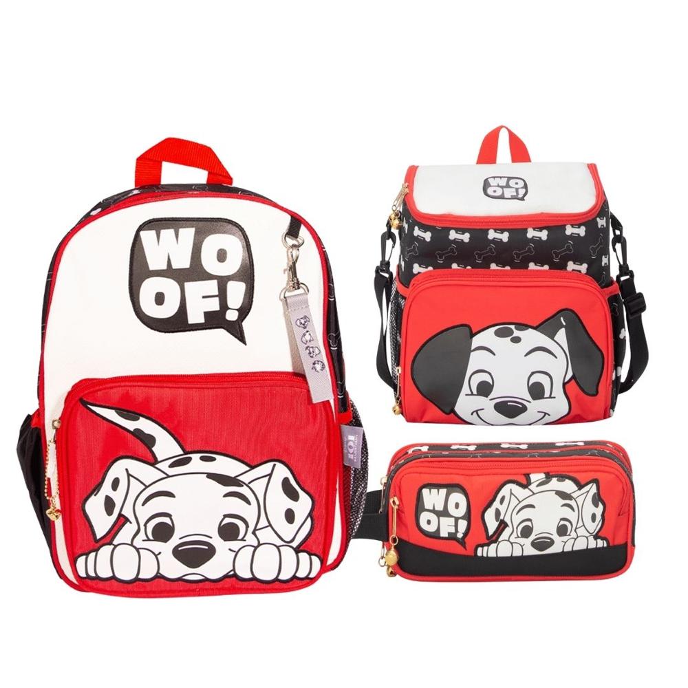 Pack Escolar Mochila 101 Dalmatas Disney A4