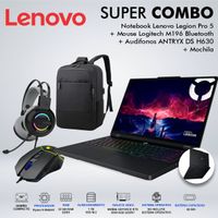 LAPTOP GAMING LENOVO LEGION PRO 5 AMD RYZEN 9 8945HX MEMORIA 32GB DISCO 1TB  83LT002MLMCDSPE