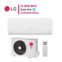 Aire Acondicionado LG 12000 BTU Split Pared On Off Frío Solo