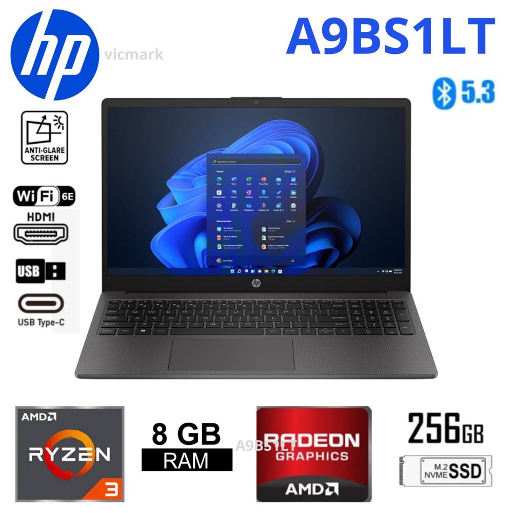 NB HP 255 G10 RYZEN 3-7320U 8GB SSD 256 GB WIN 11 HOME A9BS1LT
