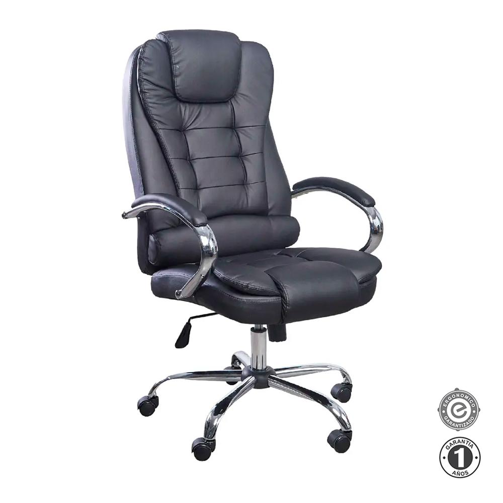 Silla Ergonómica Almir Presidente Cuero Althea Confort