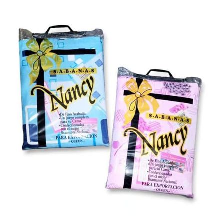 SÁBANAS NANCY DE 2 PLAZAS MUJER