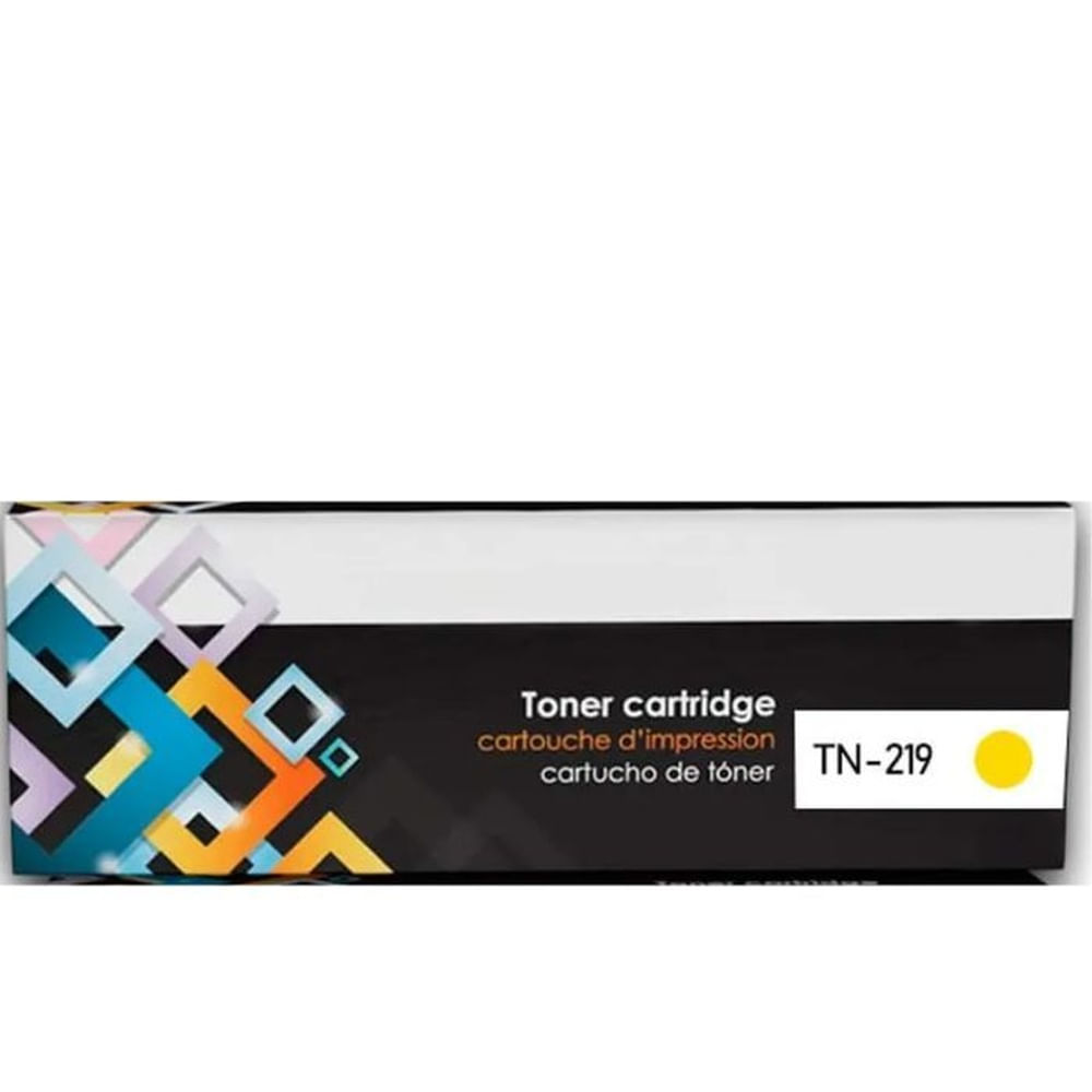 TONER COMPATIBLE TN-219 YELLOW PARA BROTHER