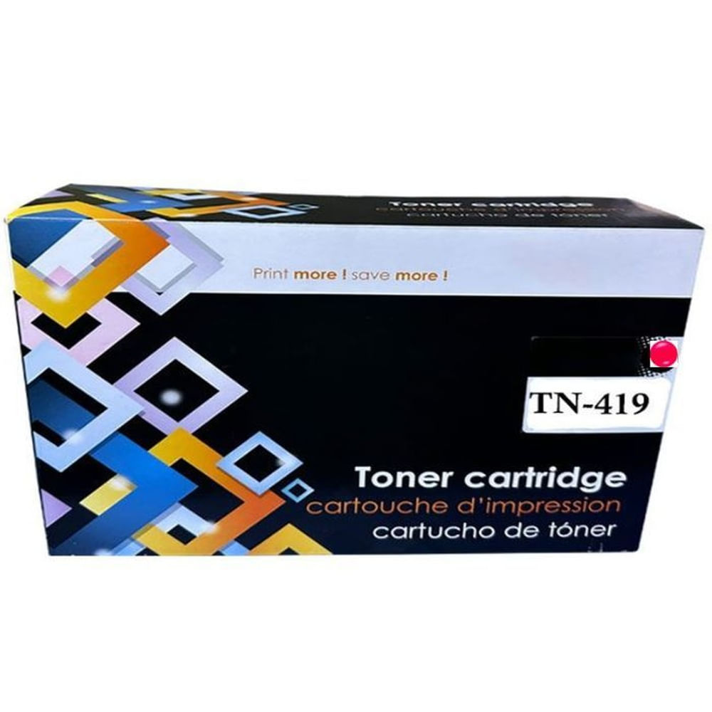 TONER COMPATIBLE TN-419 PARA BROTHER COLOR MAGENTA