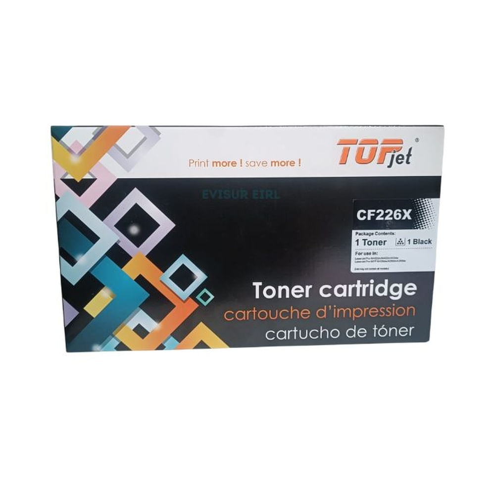 TONER COMPATIBLE HP 26X CF226X NEGRO