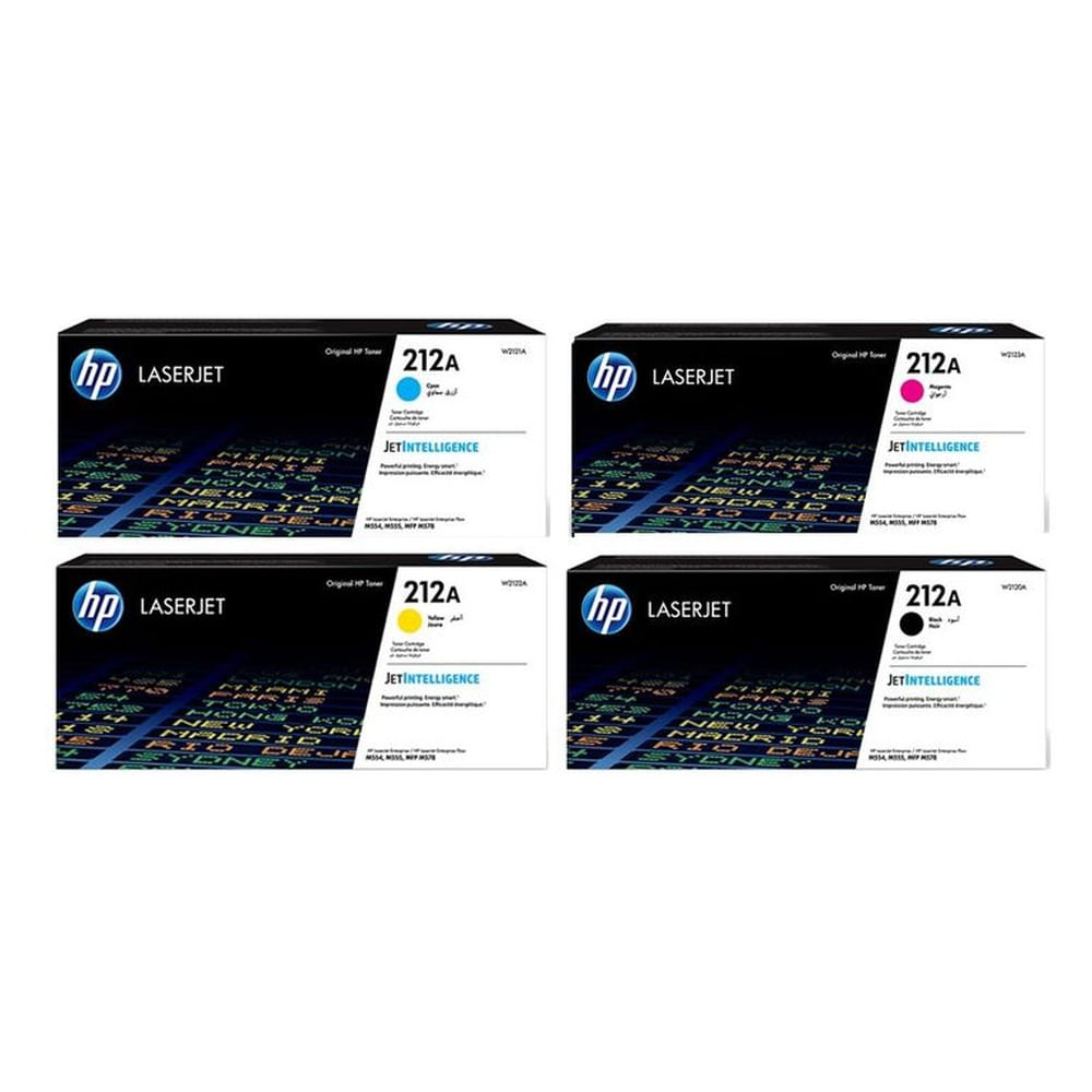 TONER HP 212A PACK COMPLETO 4 COLORES