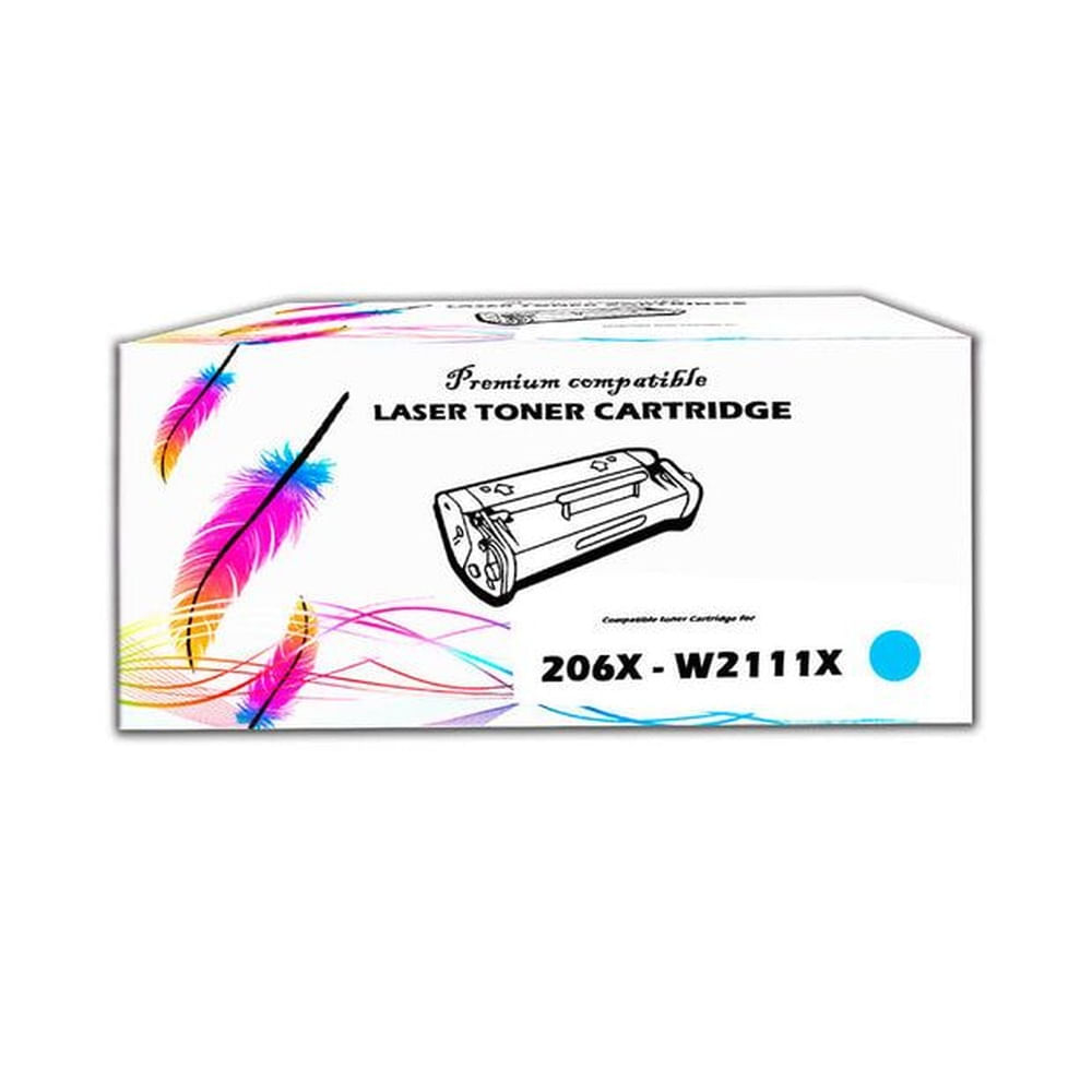 TONER COMPATIBLE HP 206X W2111X CIAN