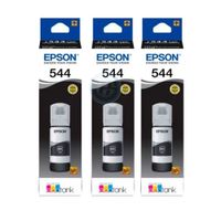 TINTA EPSON 544 NEGRO PACK X 3 UNIDADES
