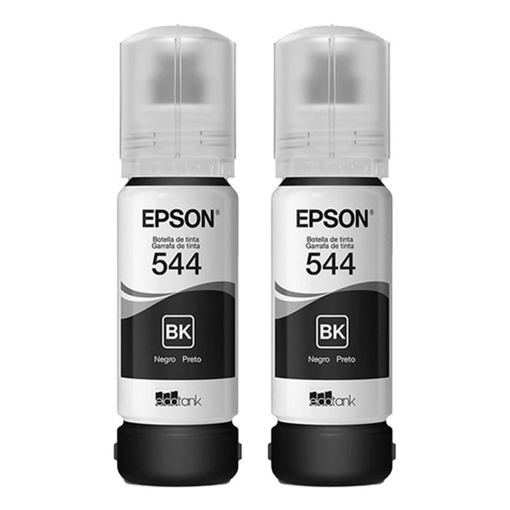 TINTA EPSON 544 NEGRO PACK X 2 UNIDADES