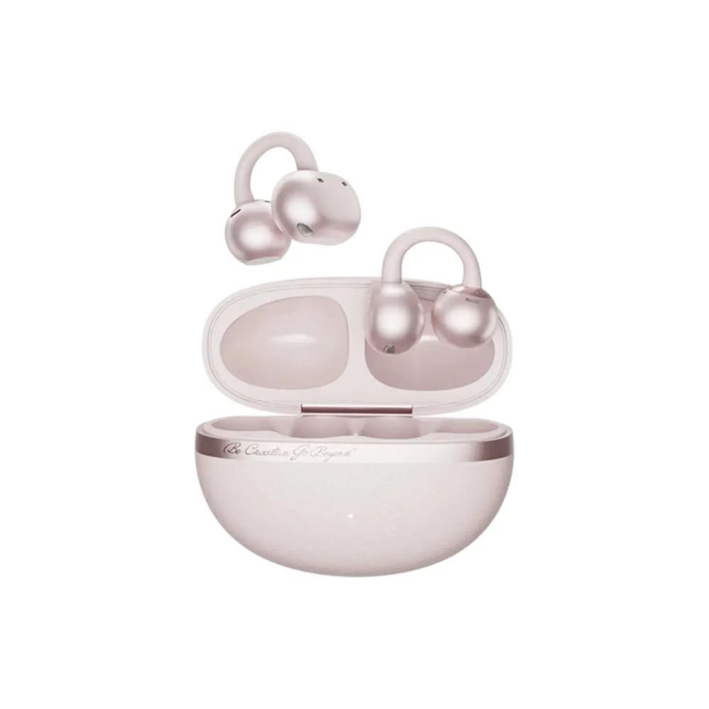 Audífonos inalámbricos QCY Crossky C50 Rosado Bluetooth 6.0