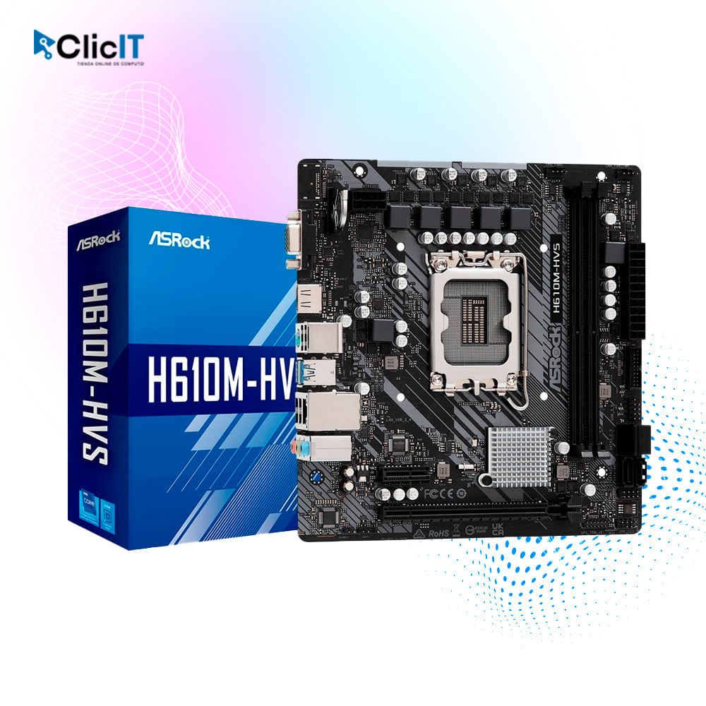 PLACA MADRE ASROCK DDR4 PNH610M-HVS