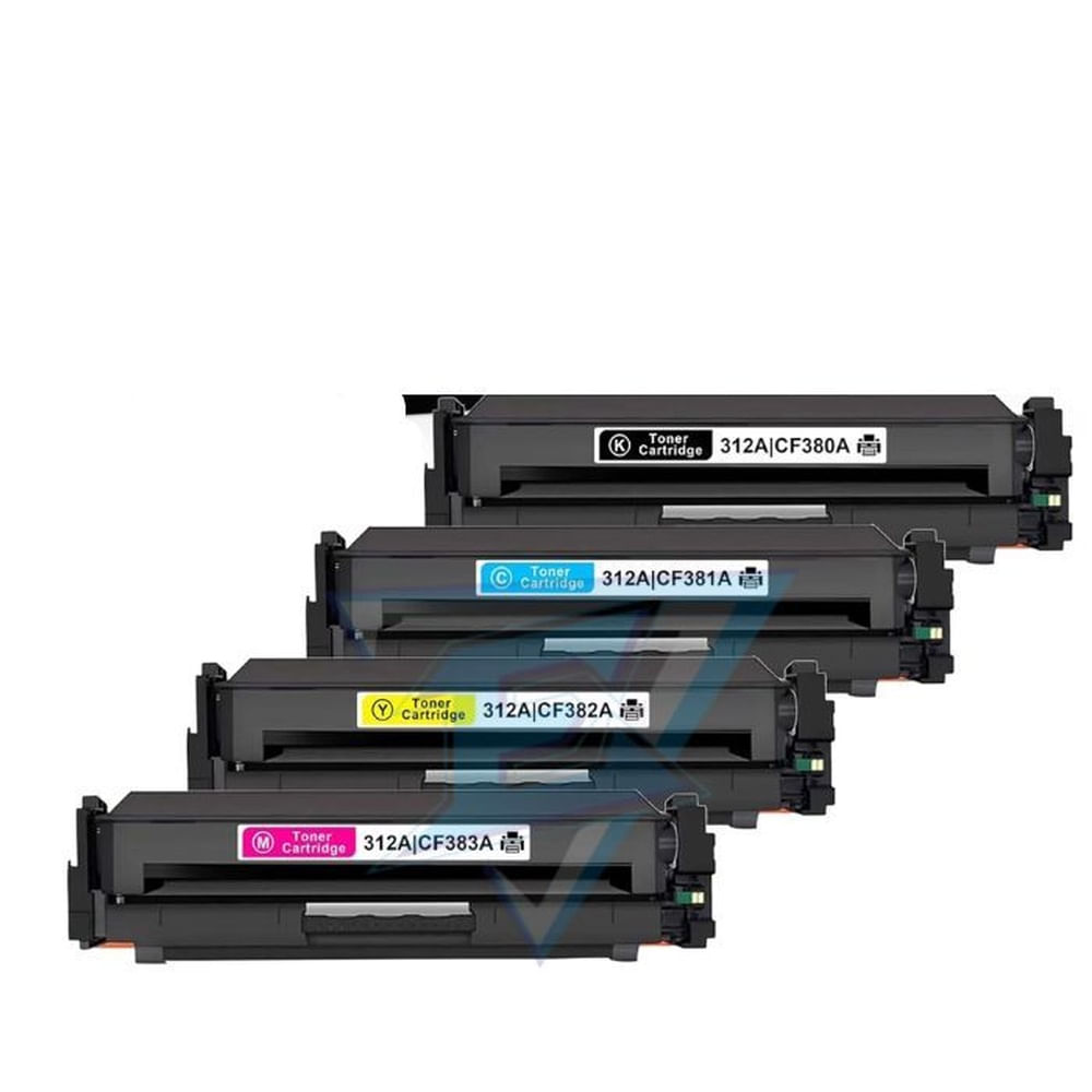 TONER HP 312A COMPATIBLE PACK COMPLETO