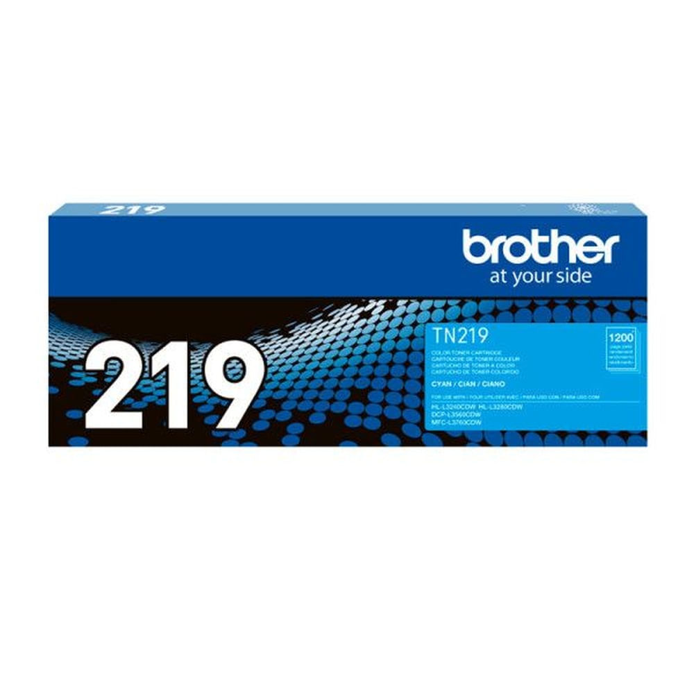 TONER BROTHER TN-219C CYAN 1,200 PAGINAS