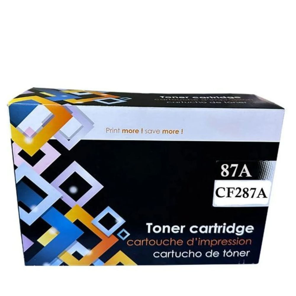 TONER COMPATIBLE HP 87A NEGRO CF287A