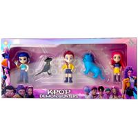 Set de Figuras Guerreras Kpop Demon Hunters x5