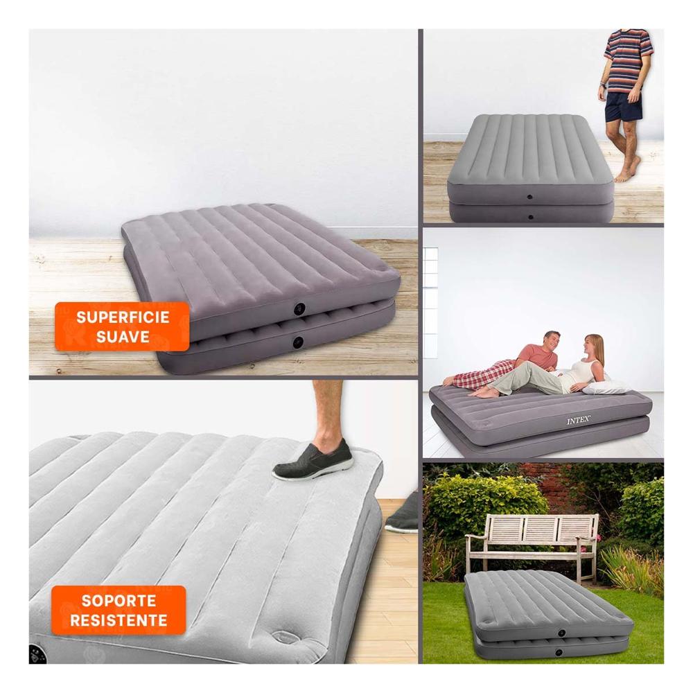 Superficie Inflable Multifuncional para Descanso en Casa Y+Post It