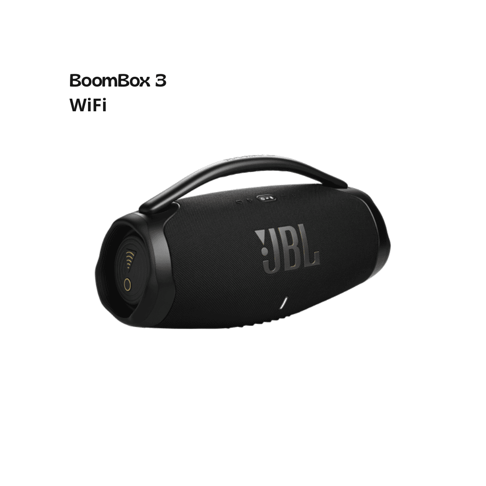 JBL Parlante Boombox 3 WiFi IP67 y sonido de alta definición 3D Dolby Atmos