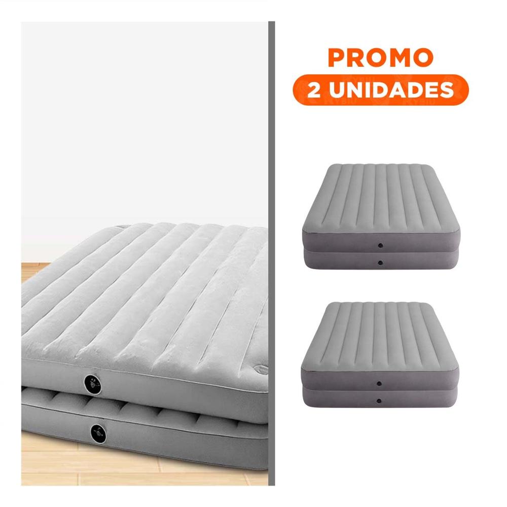 Pack2 Plataforma Inflable para Descanso Diario