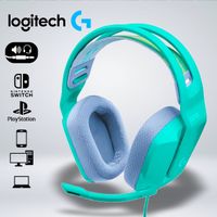 AUDIFONO GAMER G335 MAGNIFICO SONIDO MULTIPLAFORMA PC PS NSWITCH XBOX SPHONE VERDE