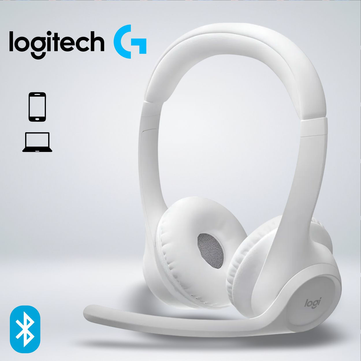 AUDIFONOS LOGITECH ZONE 300 WIRELESS USB BLUETOOTH-20HRS