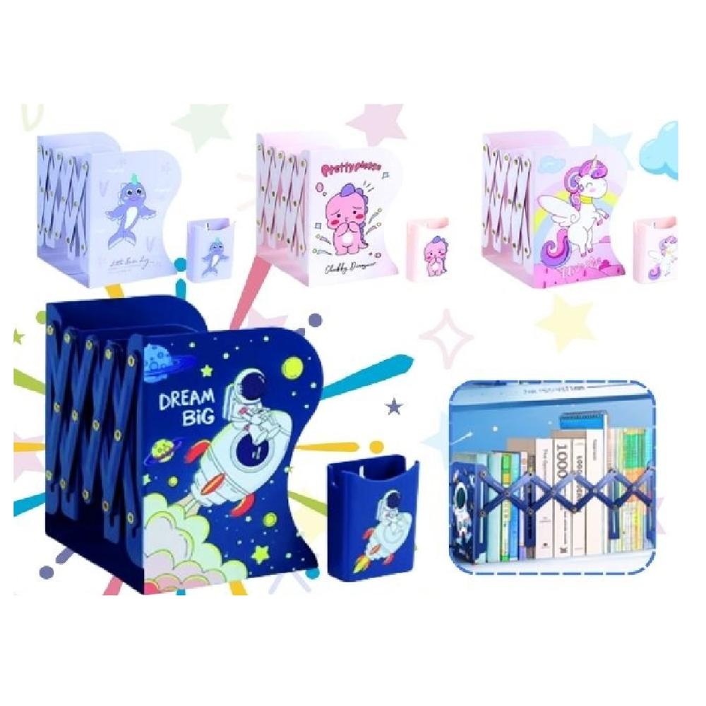 Organizador De Librero Plegable Kawaii para Niña