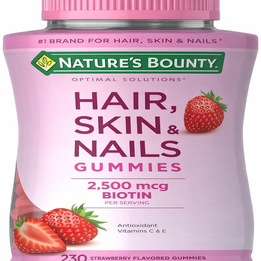 Nature s Bounty Hair Skin  Nails Gummies 230 gummies