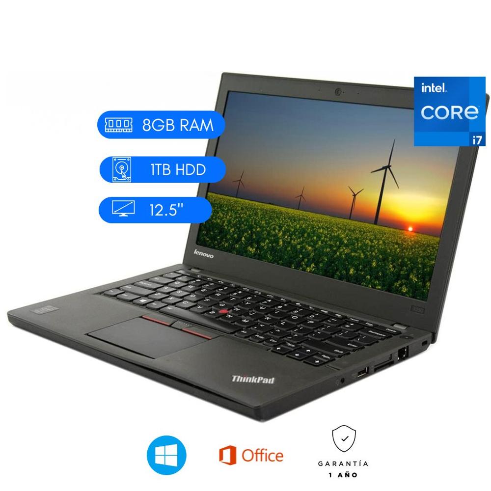 LENOVO THINKPAD X270 SEMINUEVO -CI7 6TA -8GB DDR4 -1TB HDD
