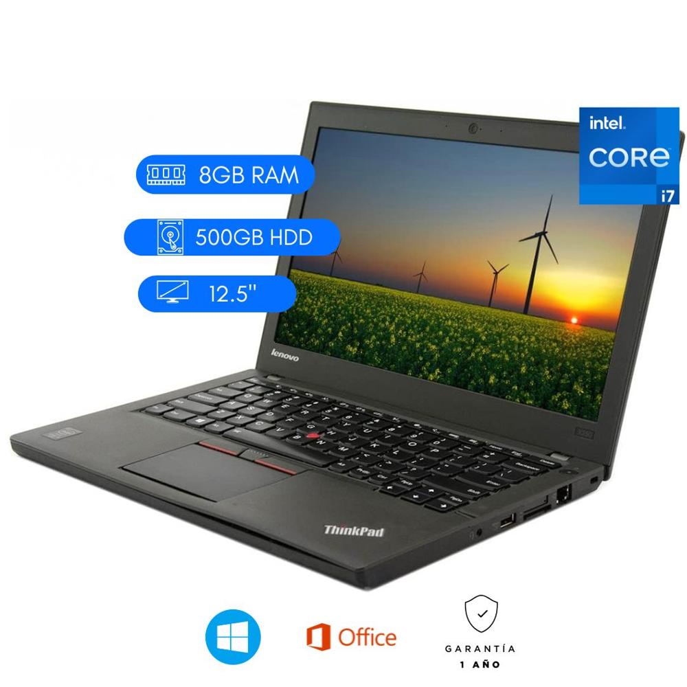 LENOVO THINKPAD X270 SEMINUEVO -CI7 6TA -8GB DDR4 - 500GB HDD