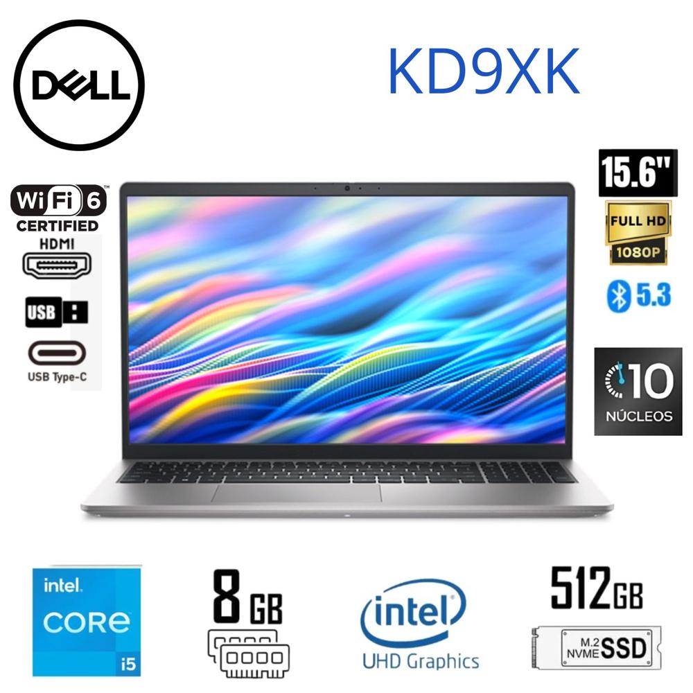 NB DELL 15 DC15250 I5-1334U 8GB SSD512GB KD9XK