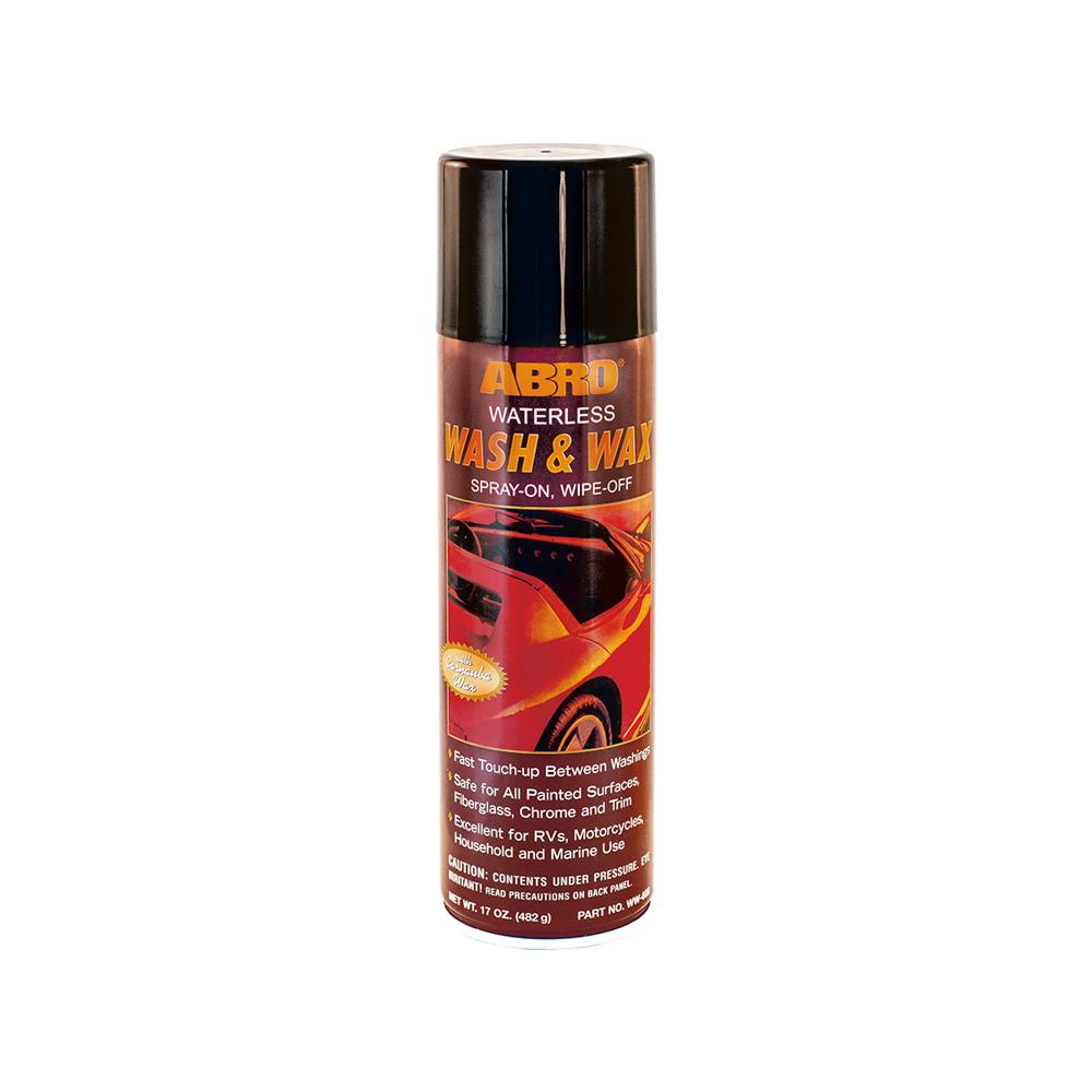 ABRO Spray de Lavado y Encerado Carnauba Sin Agua WW-606 - 482gr