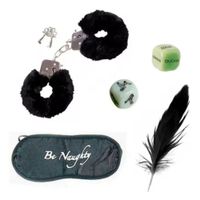 kit Fantasía con dados antifaz más pluma y dados