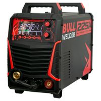 Soldadora Bull Welder Inverter 4En1 Mig-Mma-Tig Lift 225A