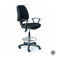 Silla Ergonómica Link Cajero Negro Althea Confort