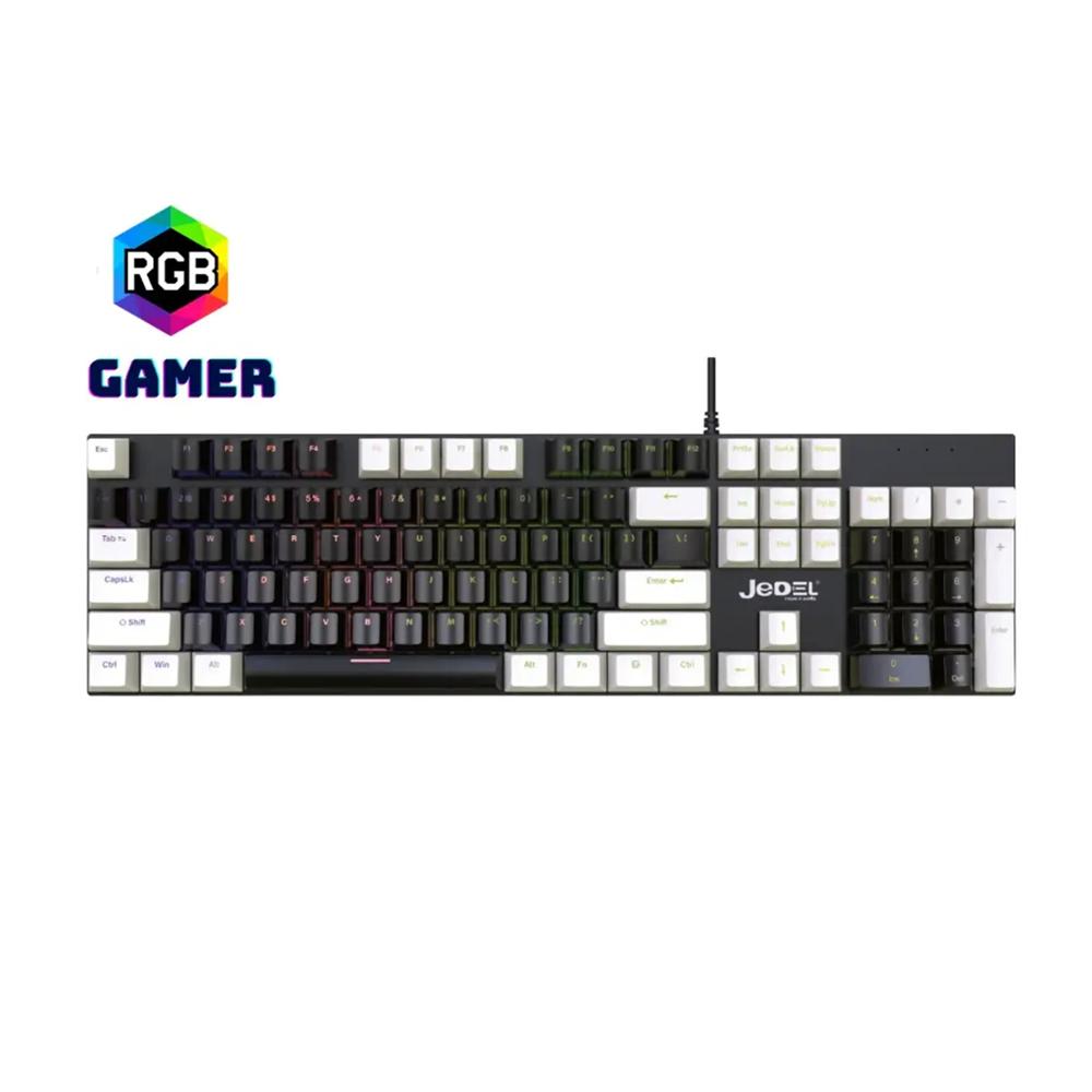 TECLADO MECÁNICO GAMING KL95D CON ILUMINACIÓN ARCOÍRIS