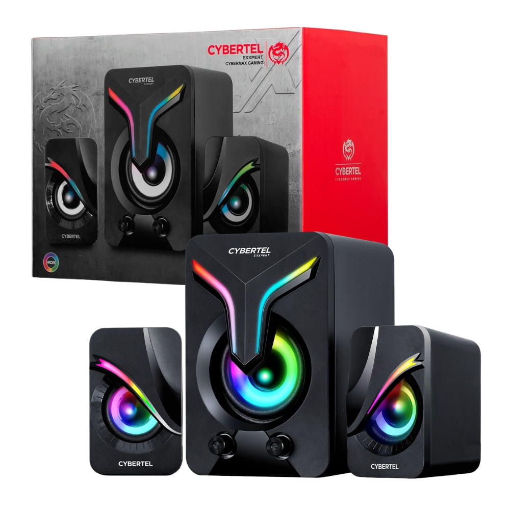 Parlante de Escritorio RGB  CBX S500 Cybertel Exxpert