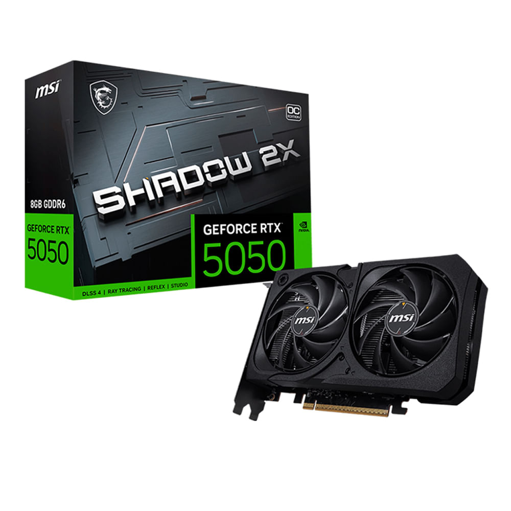 Tarjeta de video MSI GeForce RTX 5050 8G 8 GB GDDR6 PCIe 5.0