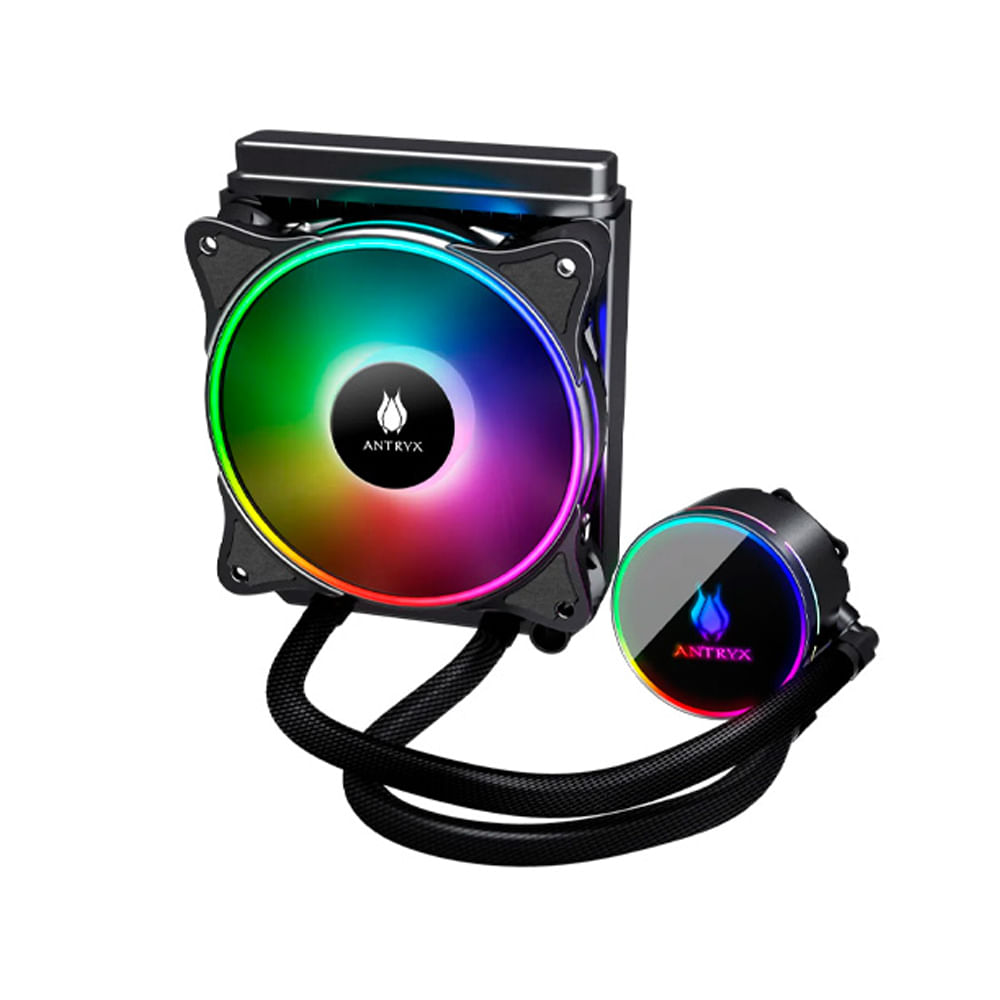 Sistema de enfriamiento líquido Antryx Triton 120C potencia LED-AR