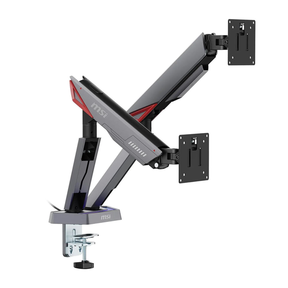 Soporte de escritorio RGB DUAL-ARM MPG-MT161DR alto ajuste