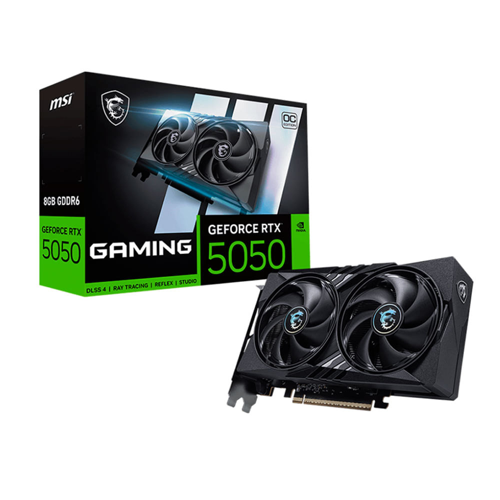 Tarjeta de video MSI GeForce RTX 5050 8 GB GDDR6 PCIe 5.0
