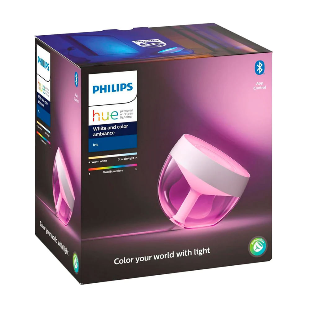 Lámpara de sobremesa Philips Hue Iris LED 8.1 W 16 millones de colores