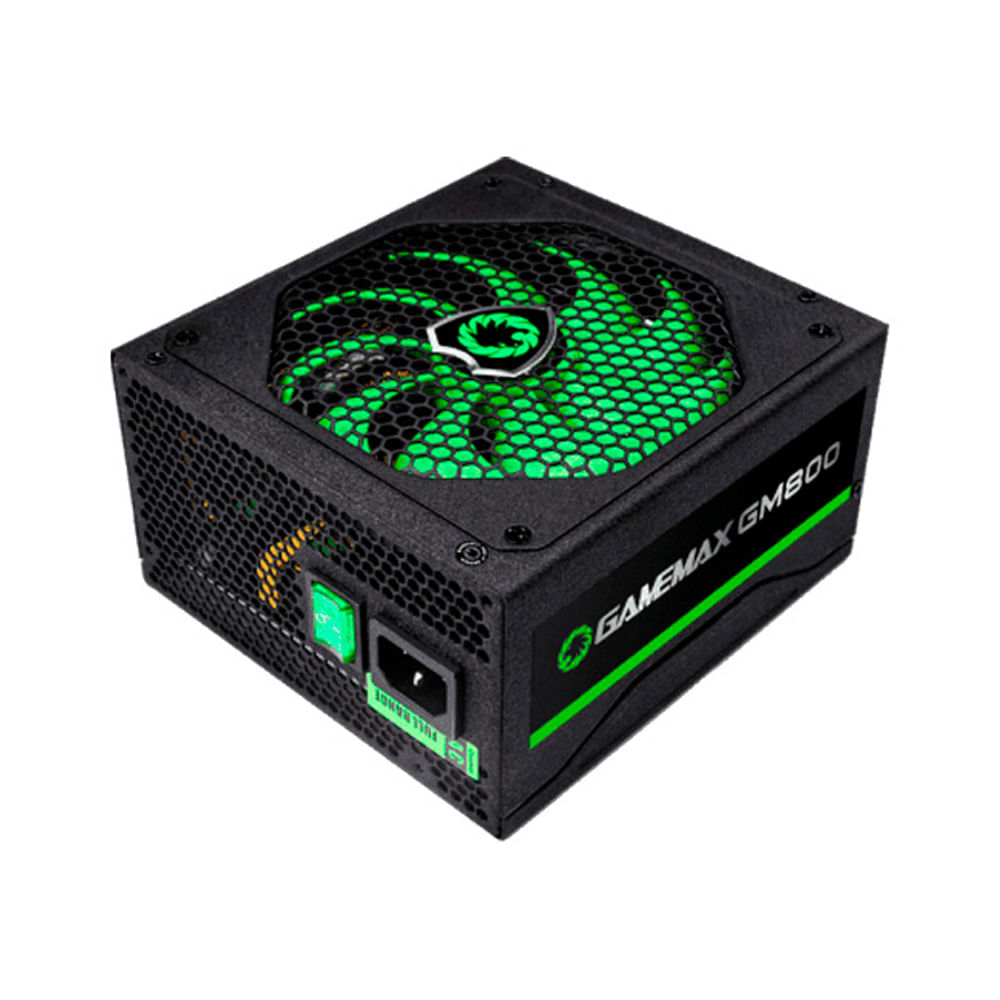 Fuente 800W Gamemax GM-800 80 Plus Bronze semi modular