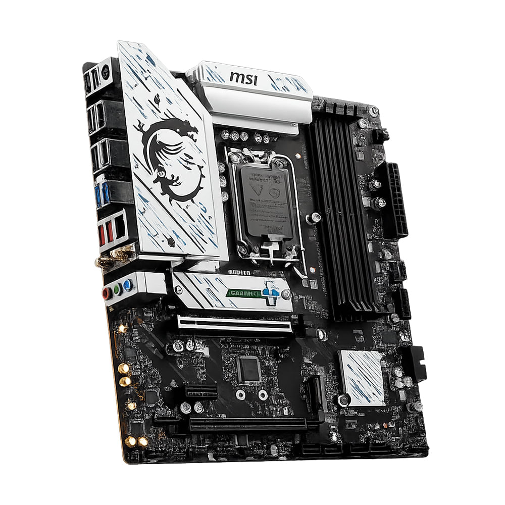 Motherboard MSI B760 Micro ATX LGA1700 Socket Conectividad