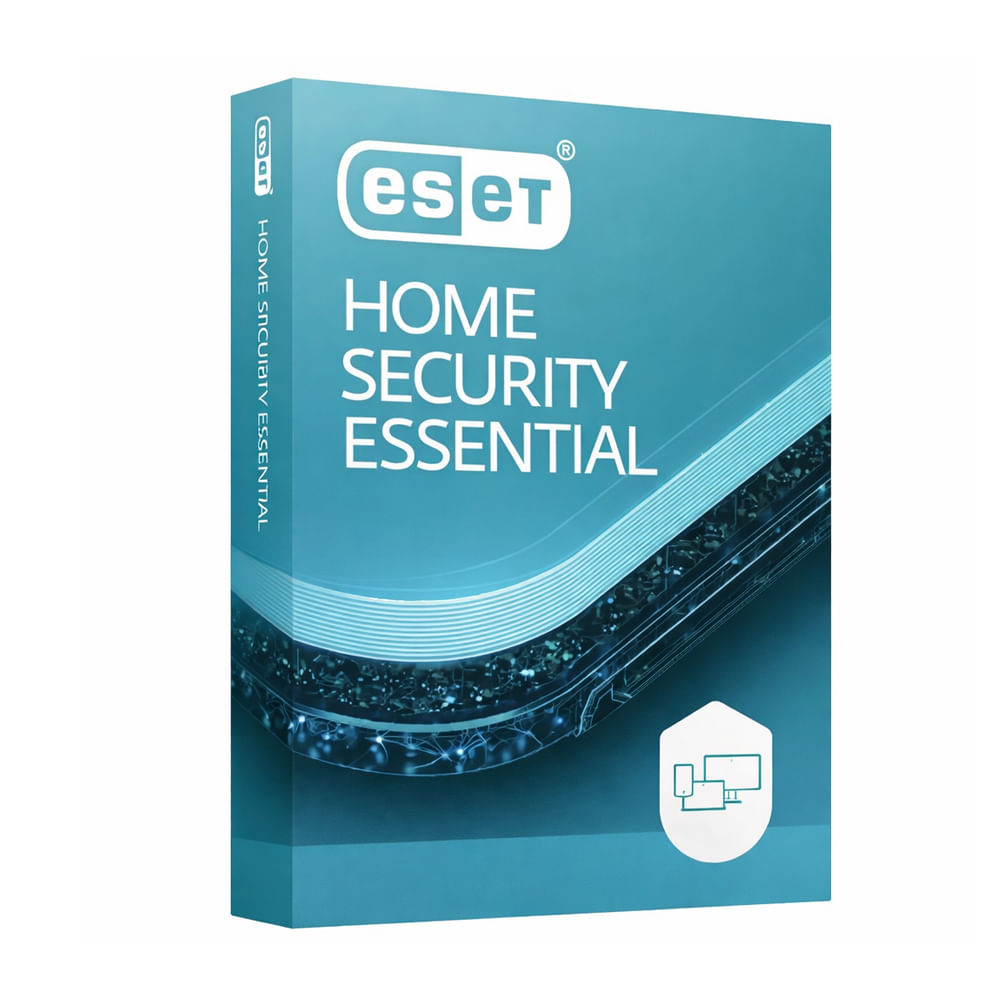 Antivirus ESET NOD32 Home Security Essential 2026 3 Dispositivos 1 Año