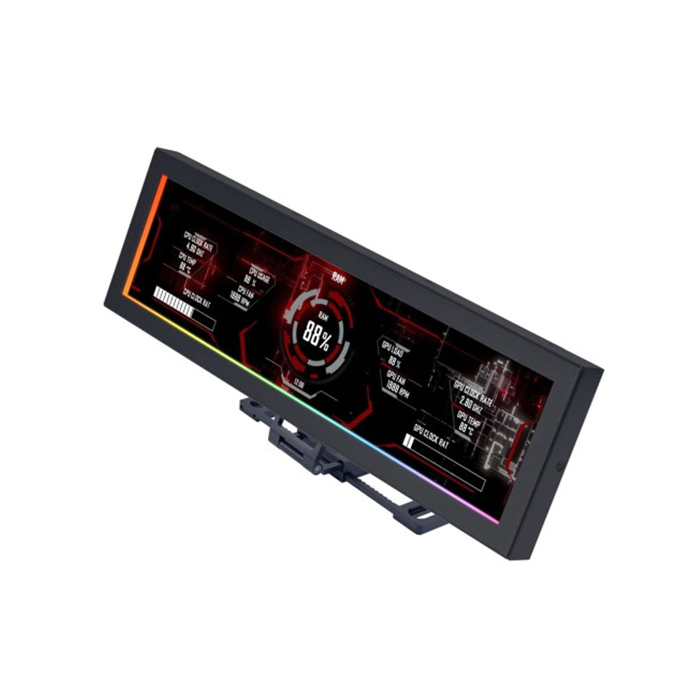 Pantalla LCD Universal Lian Li 8.8"" IPS 1920x480p - Calidad de Imagen Superior y Conectividad Versát