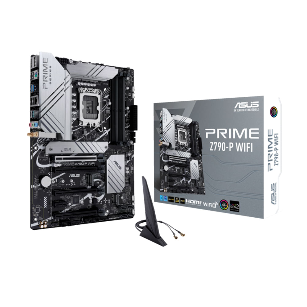 Motherboard ASUS Prime Z790-P WIFI ATX - Chipset Intel Z790, LGA1700, Conectividad WiFi, Rendimiento