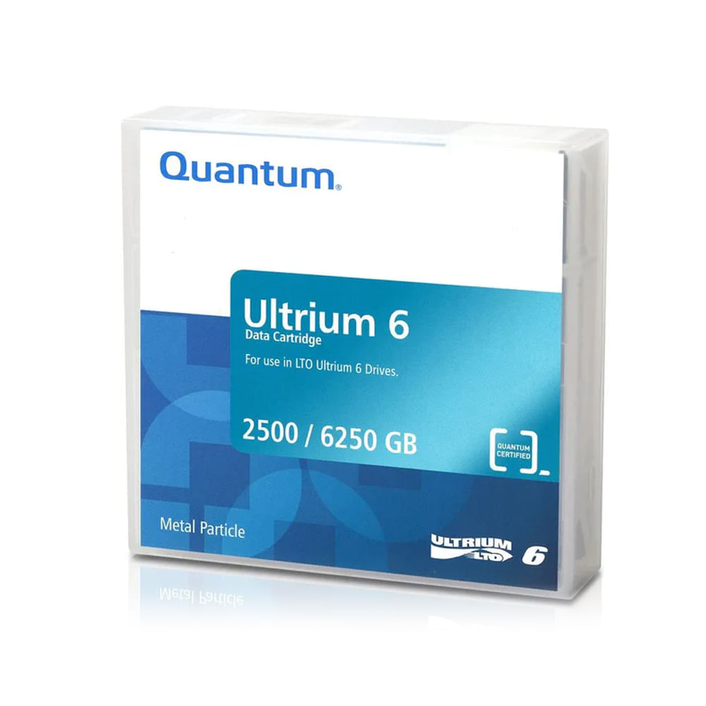 Cinta de Datos Quantum Ultrium 6 2.5TB 6.25TB MR-L6MQN-BL Etiquetado