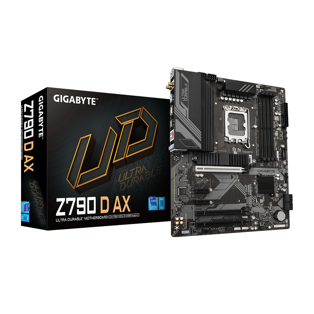 Placa base GIGABYTE Z790 D AX S/V/L DDR5 ATX para gaming y alto rendimiento