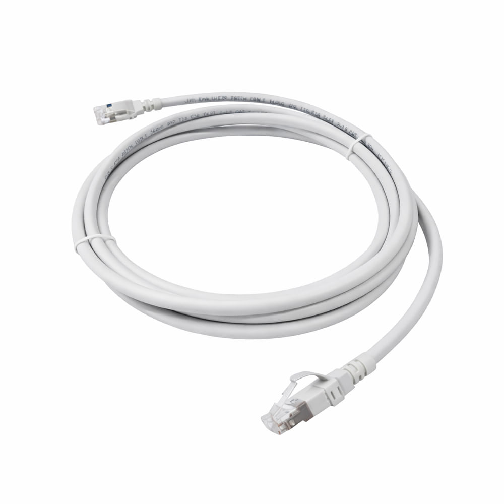 Cable Red Patch Cord DIXON 1mt Cat-6A 10Gbps Gris